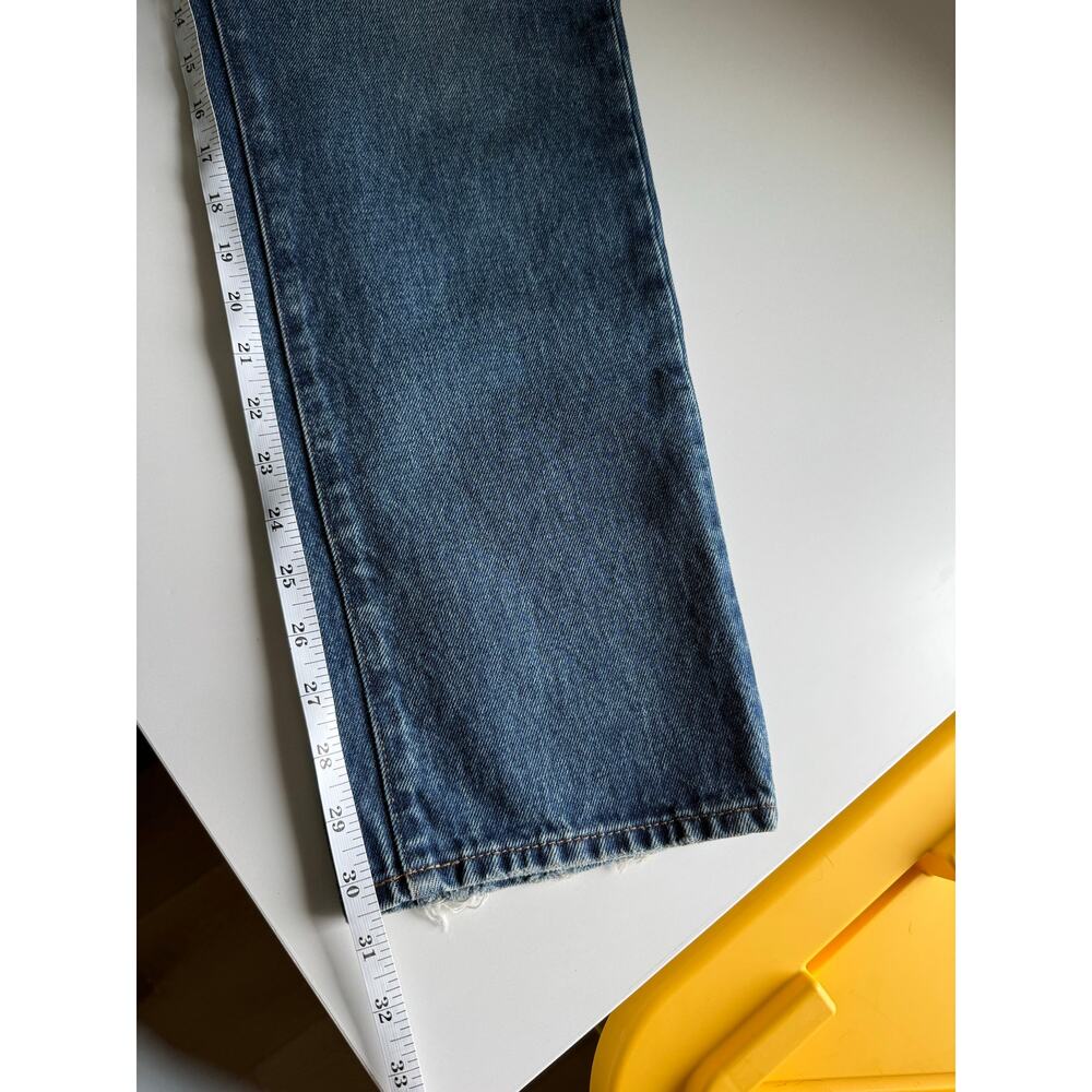 $148 New Dean Easy Straight Jean MADEWELL - 25 - Greendale - Picture 9 of 14